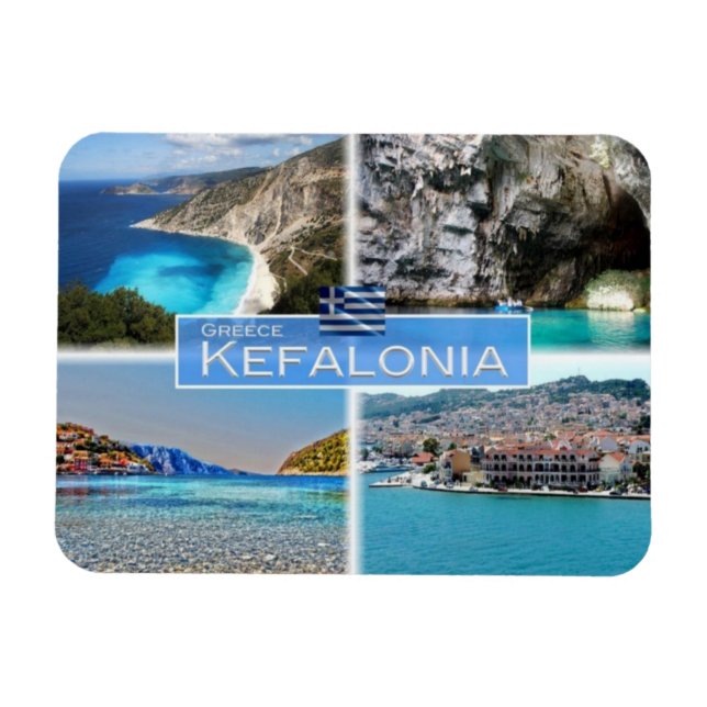 Grekland - Kefalonia - Melissani Cave - Magnet (Horisontell)