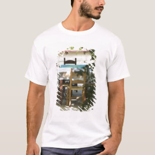 Grekland, Kreta, Hania Provins, Vamos: Kaffebord T-shirt