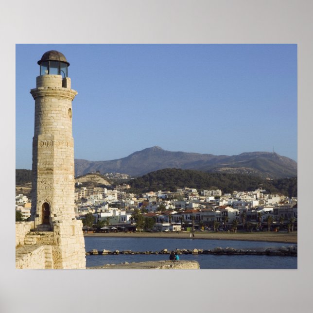 Grekland, Kreta, Rethymno provins, Rethymno: Poster (Framsidan)