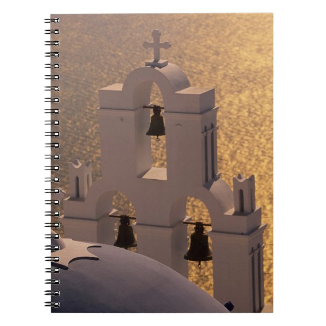 Grekland, Kykladerna, Santorini, Thira, Anteckningsbok (Framsidan)