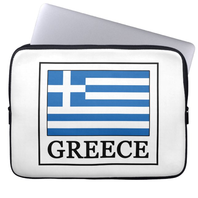 Grekland Laptop Fodral (Framsidan)
