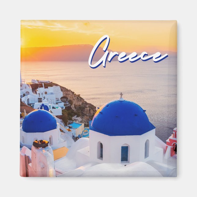 Grekland Magnet (Framsidan)