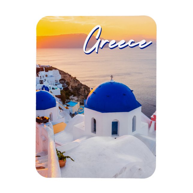 Grekland Magnet (Vertikal)