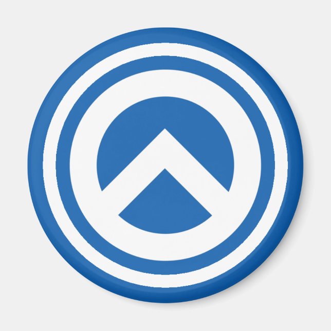 Grekland Magnet - Lambda Symbol (Framsidan)