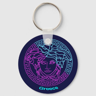 Grekland Medusa Nyckelring