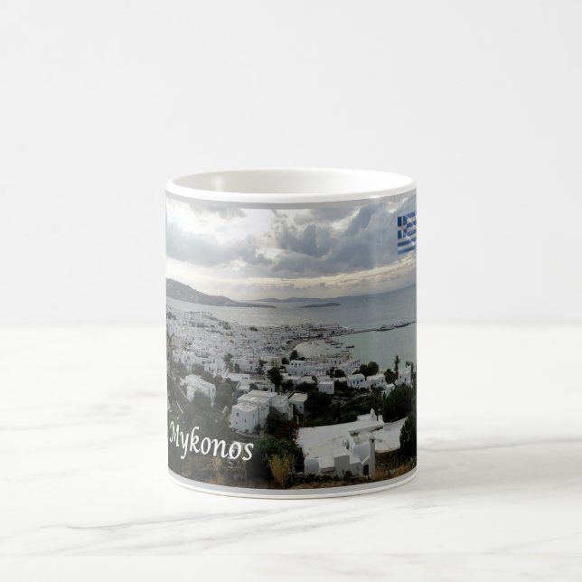 Grekland - Mykonos - Kaffemugg (Center)