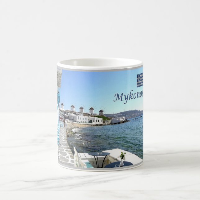 Grekland - Mykonos - Little Venice - Kaffemugg (Center)