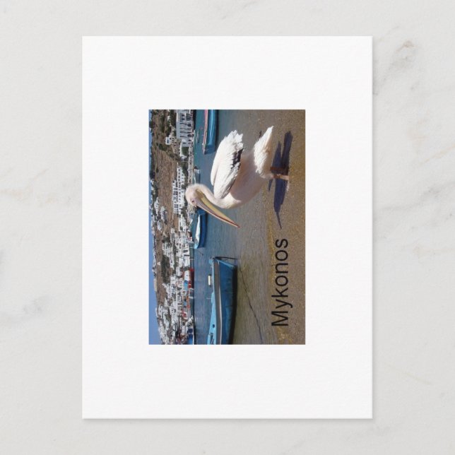Grekland Mykonos PETROS (St.K) Vykort (Framsida)