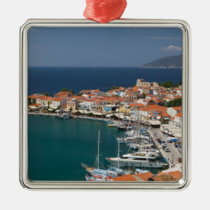 Grekland, nordöstra Egeiska öarna, SAMOS, 3 Julgransprydnad Metall