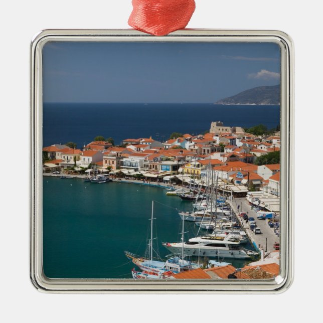 GREKLAND, Nordöstra Egeiska öarna, SAMOS, 3 Julgransprydnad Metall (Framsidan)