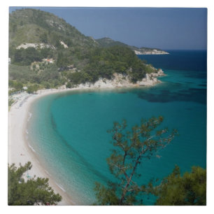 Grekland, nordöstra Egeiska öarna, SAMOS, 7 Kakelplatta