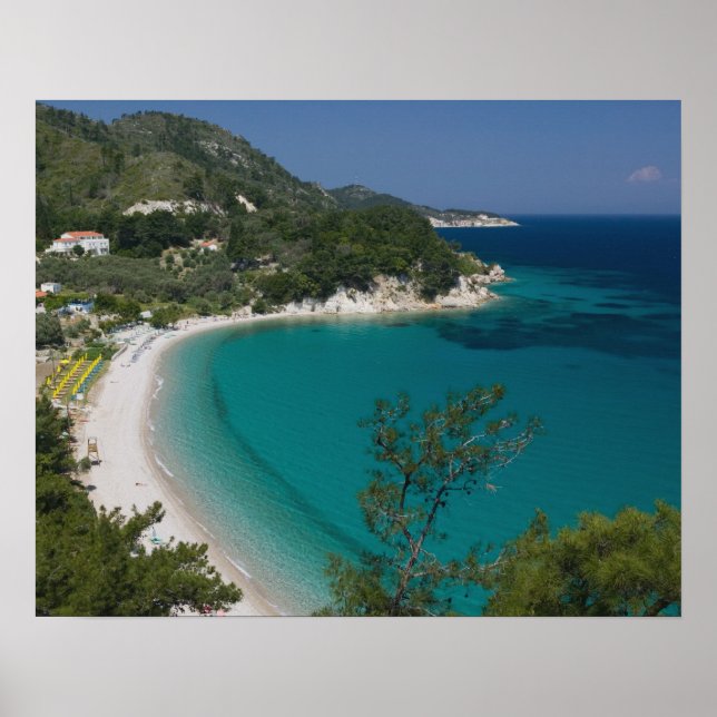 Grekland, nordöstra Egeiska öarna, SAMOS, 7 Poster (Framsidan)