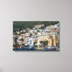 Grekland, Nordöstra Egeiska öarna, SAMOS, Canvastryck