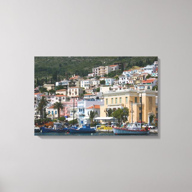 Grekland, Nordöstra Egeiska öarna, SAMOS, Canvastryck (Framsida)