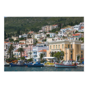Grekland, nordöstra Egeiska öarna, SAMOS, Fototryck