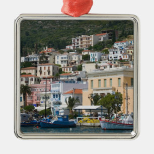 Grekland, nordöstra Egeiska öarna, SAMOS, Julgransprydnad Metall