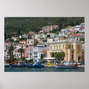 GREKLAND, Nordöstra Egeiska öarna, SAMOS Poster