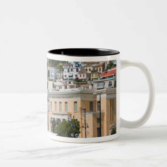 GREKLAND, Nordöstra Egeiska öarna, SAMOS Två-Tonad Mugg (Höger)