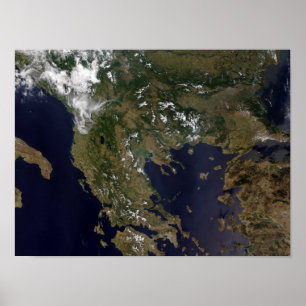 Grekland och dess omgeende länder poster