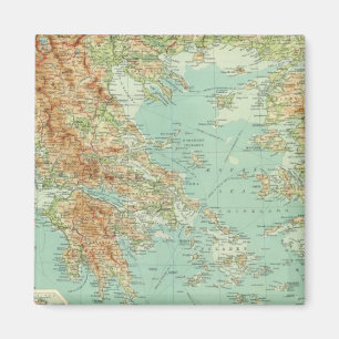 Grekland och Egeiska havet Magnet