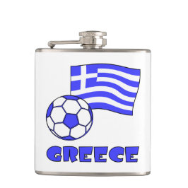 Grekland och Flagga Soccer Ball Fickplunta