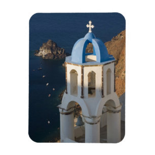 Grekland och grekiska ön Santorini stad Oia 2 Magnet