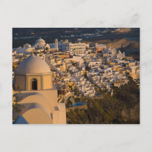 Grekland och grekiska ön Santorini stad Vykort