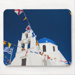 Grekland och grekiska ön Santorini staden Oia 4 Musmatta