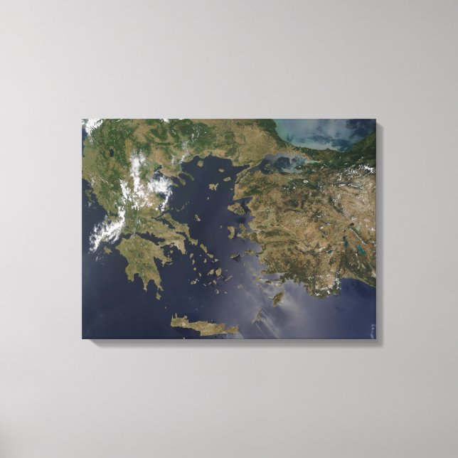 Grekland och Turkiet Canvastryck (Framsida)