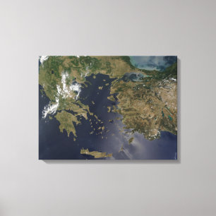 Grekland och Turkiet Canvastryck