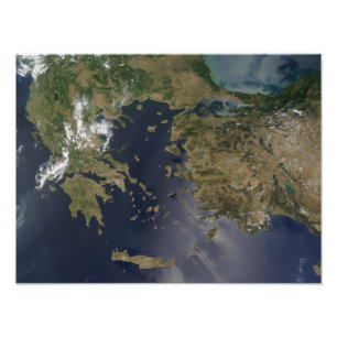 Grekland och Turkiet Fototryck