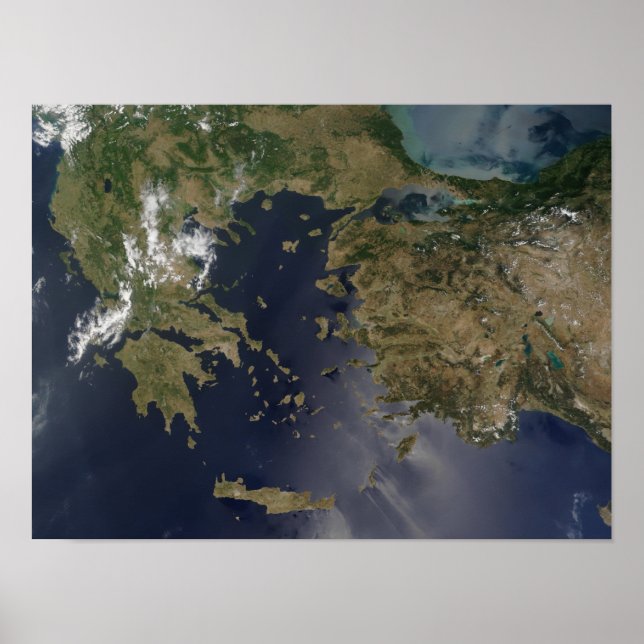 Grekland och Turkiet Poster (Framsidan)