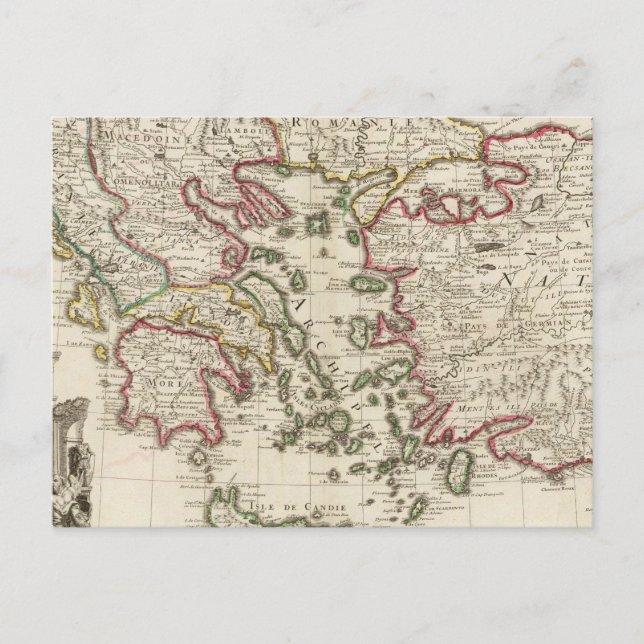 Grekland och Turkiet Vykort (Framsida)