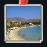 Grekland, Paros Island, Krios Beach ovanifrån Julgransprydnad Metall<br><div class="desc">COPYRIGHT Bill Bachmann / DanitaDelimont.com| EU12 BBA0201.jpg| Grekland,  Paros Island,  Krios Beach ovanifrån</div>