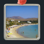 Grekland, Paros Island, Krios Beach ovanifrån Julgransprydnad Metall<br><div class="desc">COPYRIGHT Bill Bachmann / DanitaDelimont.com| EU12 BBA0201.jpg| Grekland,  Paros Island,  Krios Beach ovanifrån</div>