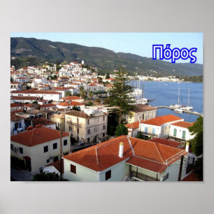 Grekland - Paros - Poster