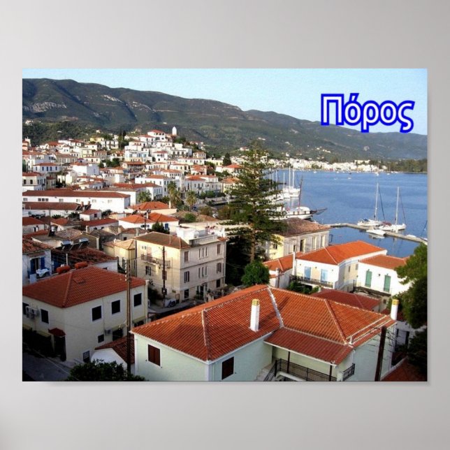 Grekland - Paros - Poster (Framsidan)