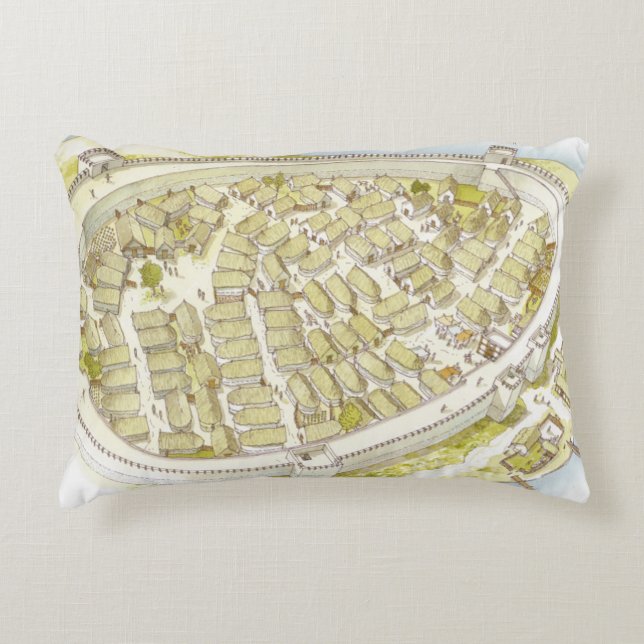 Grekland. Polis Prydnadskudde (Framsidan)