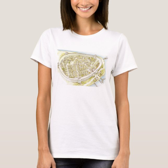 Grekland. Polis Tee Shirt (Framsida)
