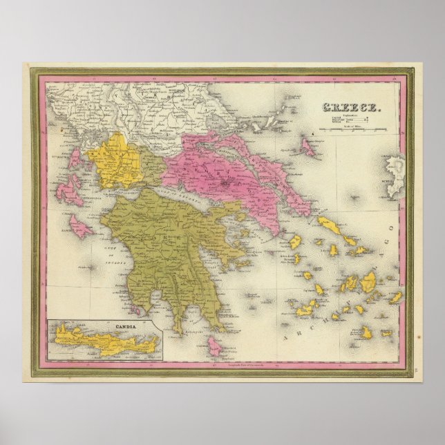 Grekland Poster (Framsidan)
