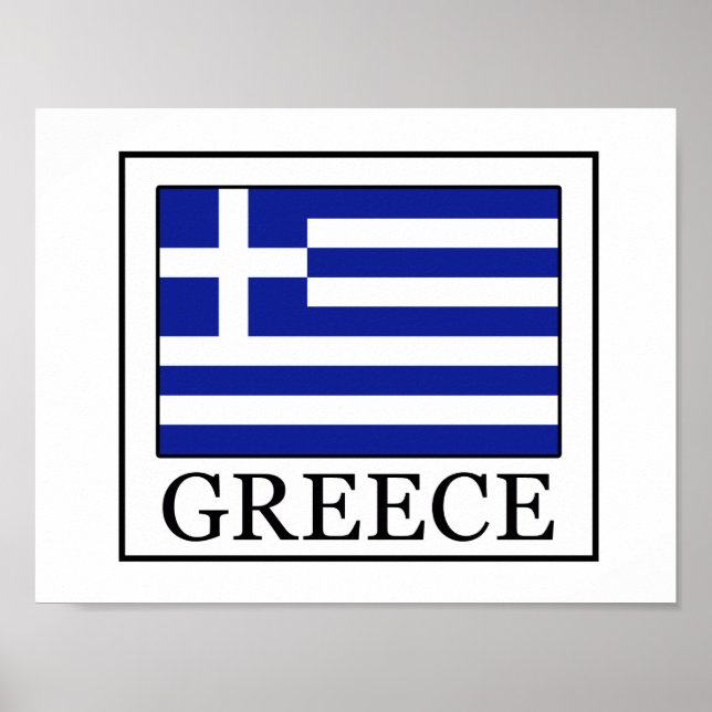 Grekland Poster (Framsidan)