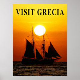 Grekland Resa Poster