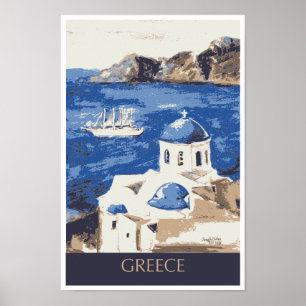 Grekland reser affischen poster