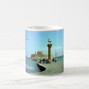 Grekland - Rhodes - Kaffemugg