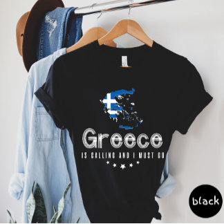 Grekland ringer och jag måste gå till T-shirt