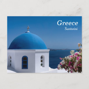 Grekland Santorini, reser Vykort