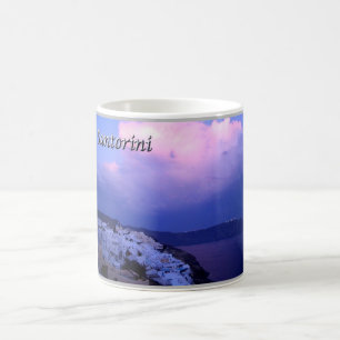 Grekland - Santorini - Thera - Thira - Oia - Kaffemugg
