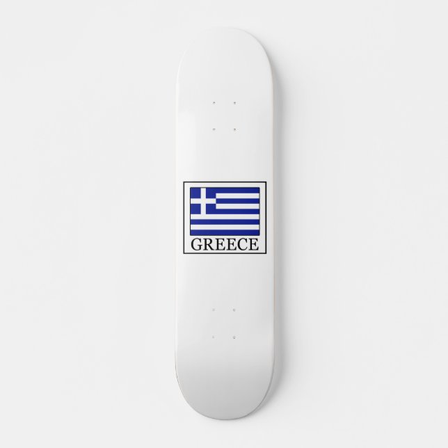Grekland Skateboard Bräda 21,5 Cm (Framsida)