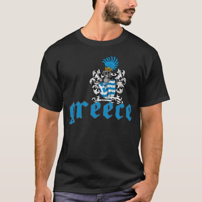 Grekland skyddar tee (Framsida)