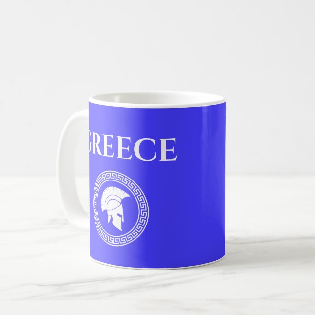 Grekland Spartansk  Kaffemugg (Framsida vänster)